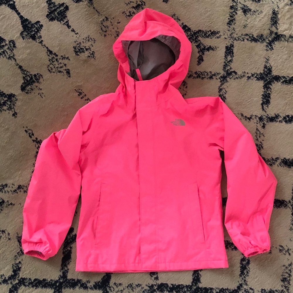 North Face Rain Coat size S Girls
